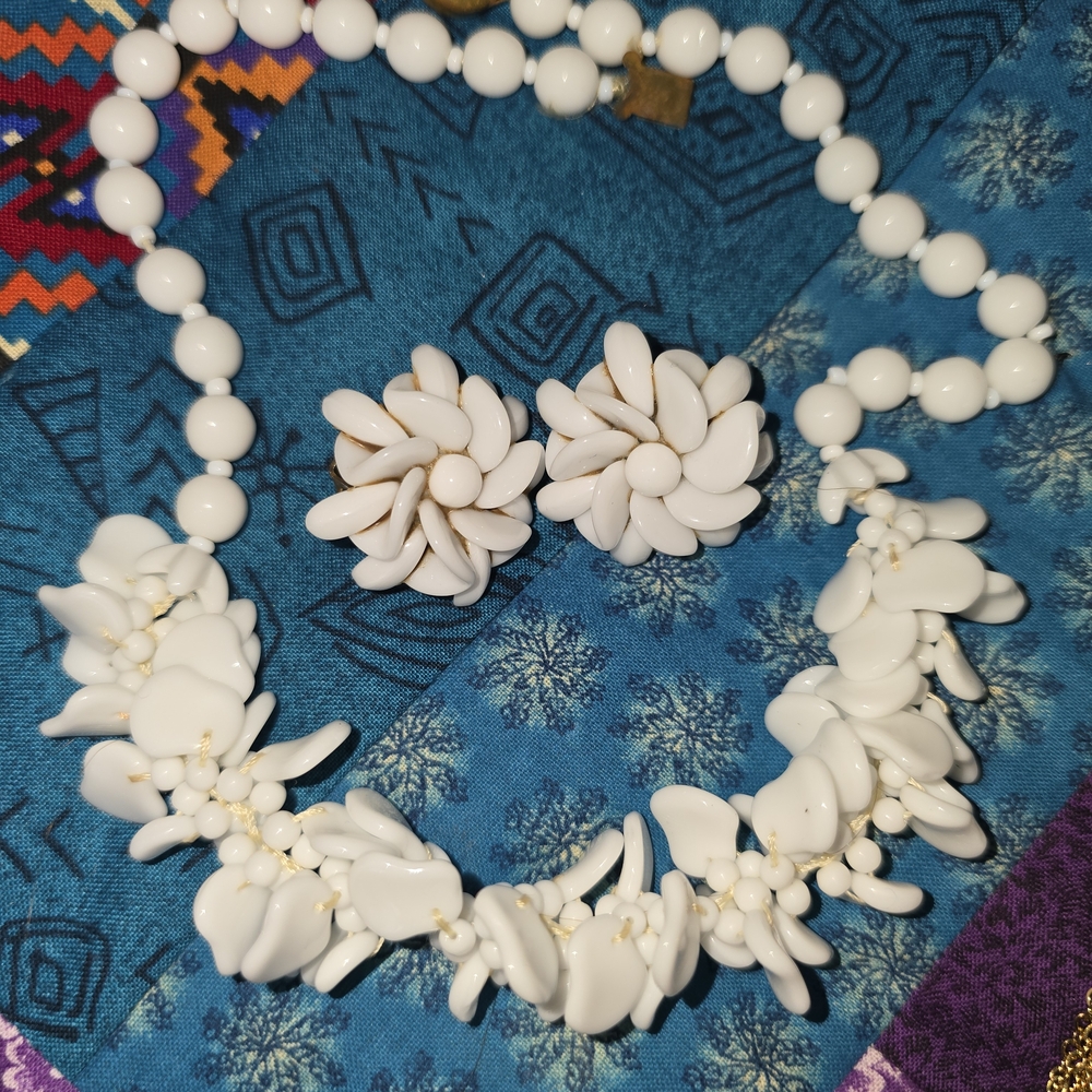 Vintage West Germany Milk Glass